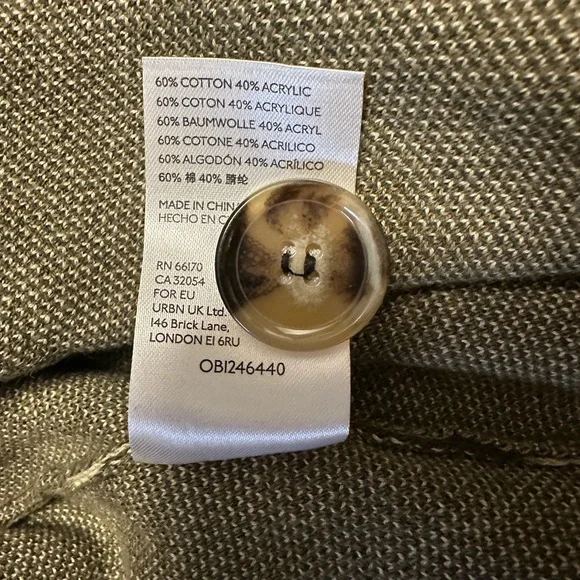 Long Camo Cardigan - Picture 7 of 7